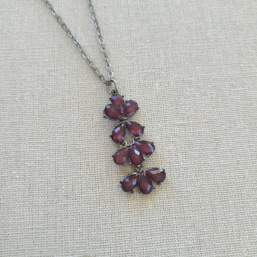 ✨2/$15-Purple Sparkly Necklace